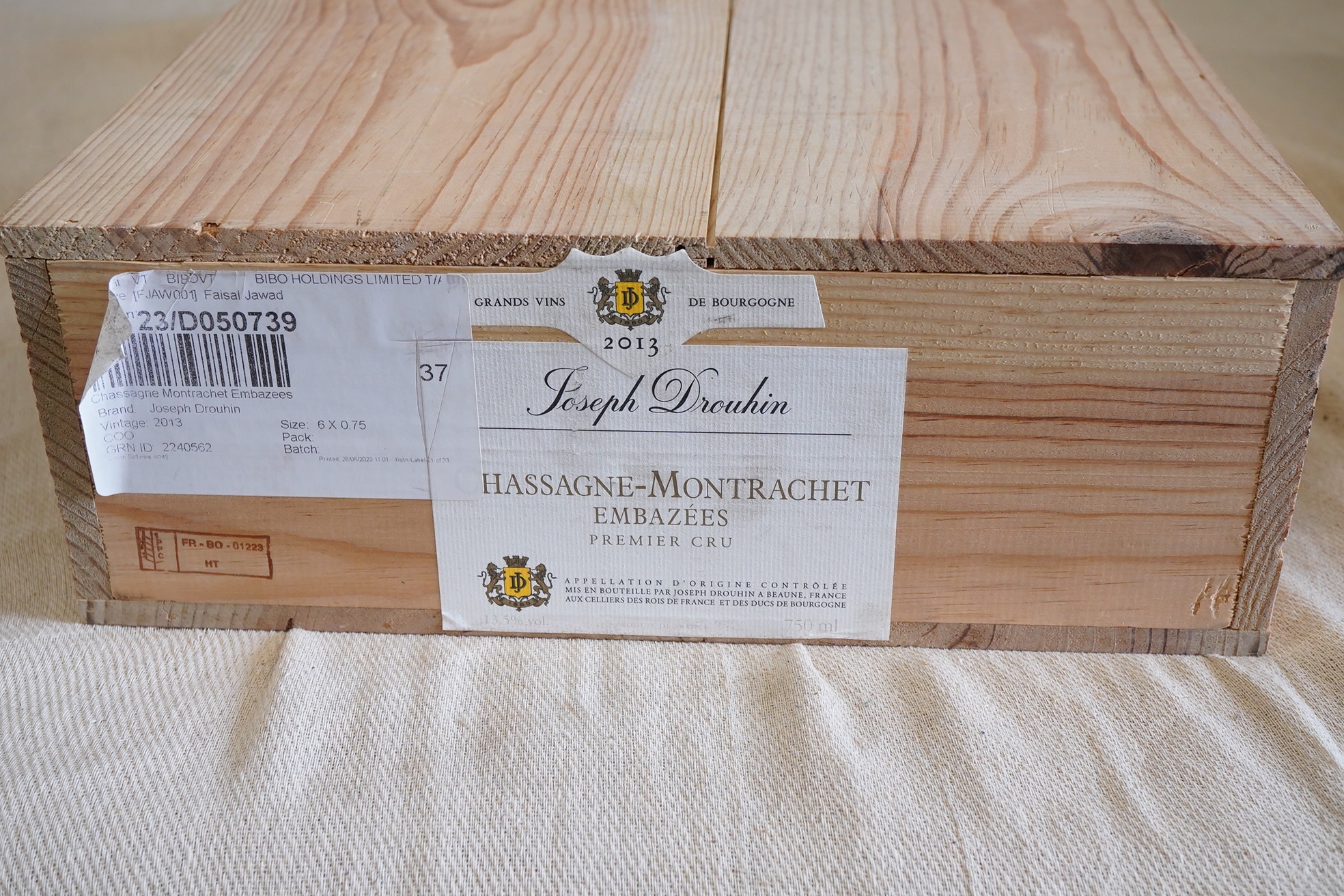 Maison Joseph Drouhin, Les Embazees, 2013